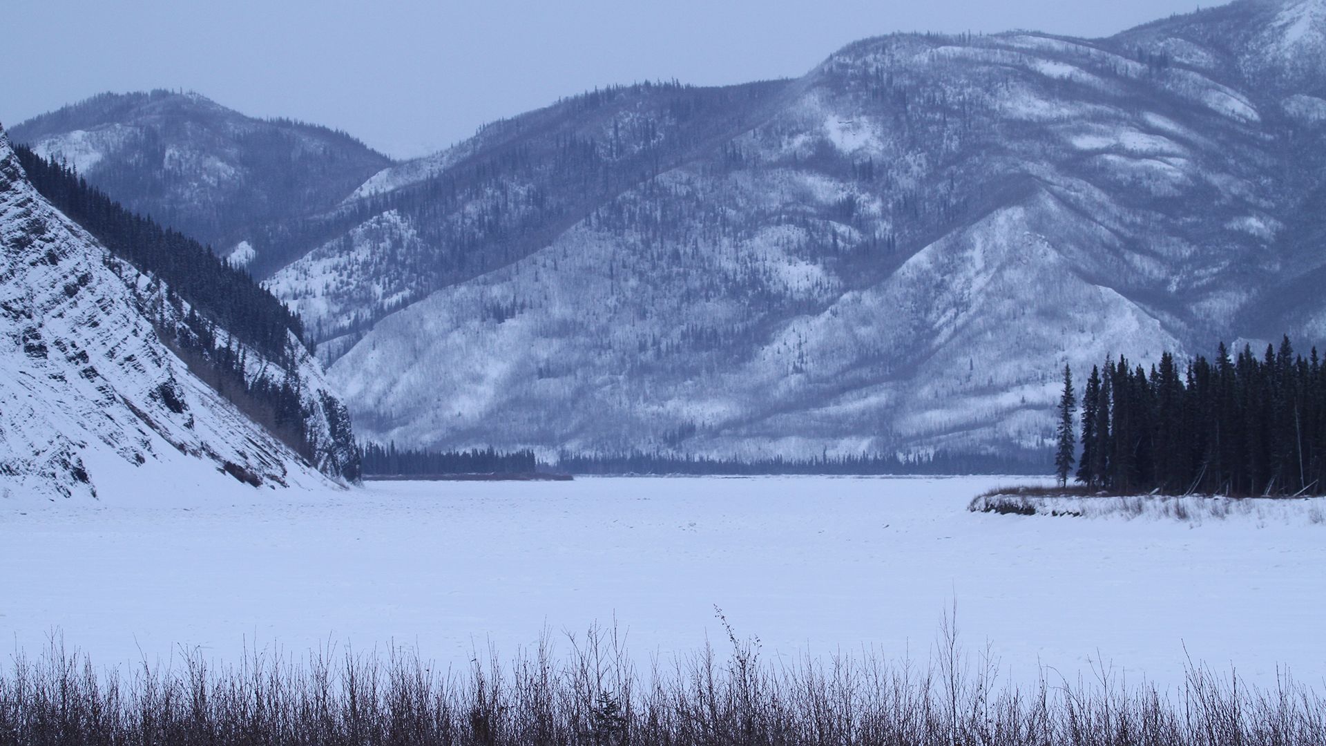 Eagle, AK: The rough and beautiful landscape of Eagle, AK. This is from Life below zero. [Photo of the day - December 2021]