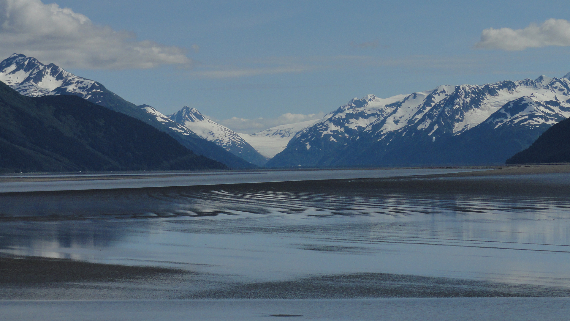 Anchorage, AK - Turnagain Arm, a long, narrow body of water surrounded on three sides by... [Photo of the day - June 2022]
