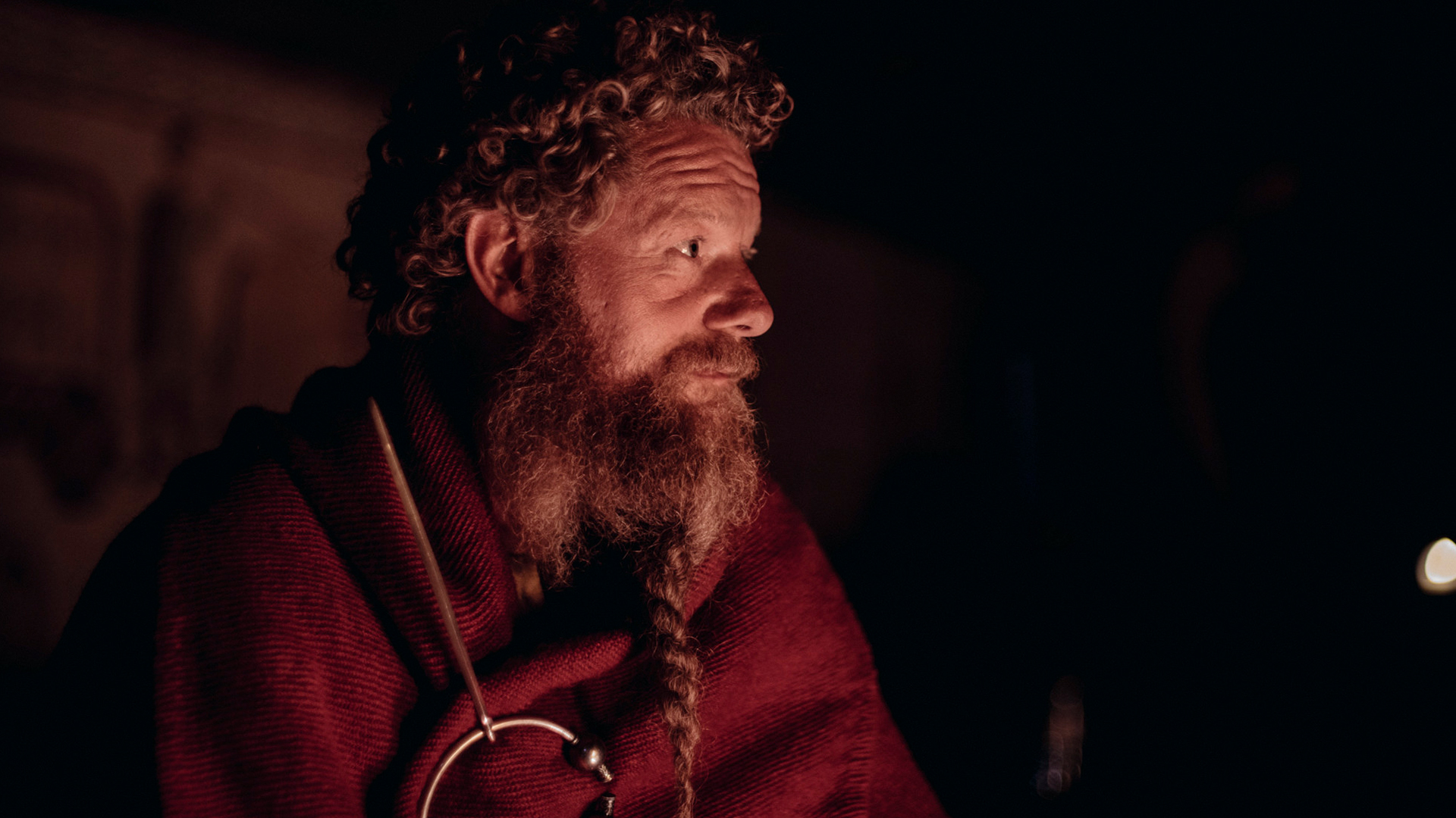 Viking telling stories by the fire. This is from Vikings: the Rise and Fall [Photo of the day - June 2022]