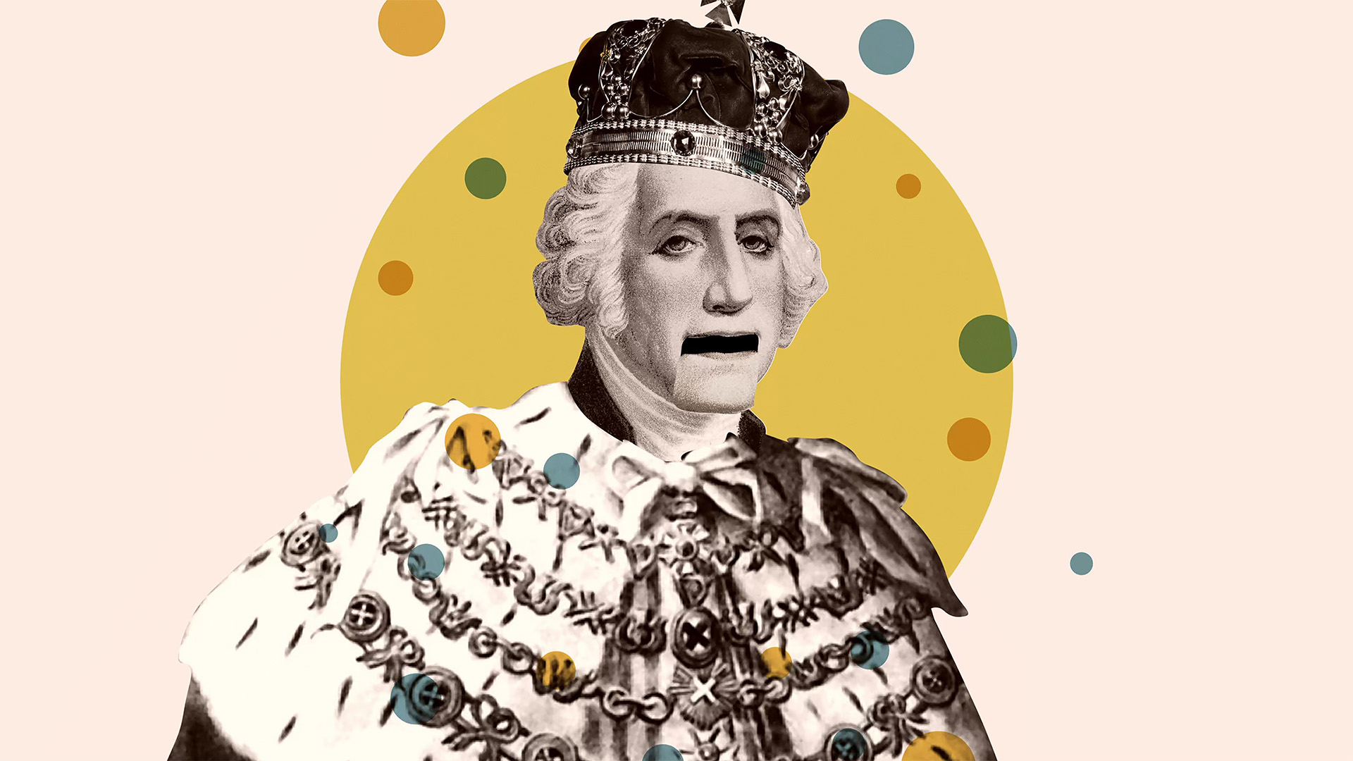 An animation depicting George Washington as a King. This is from History: the interesting bits. [Photo of the day - October 2022]