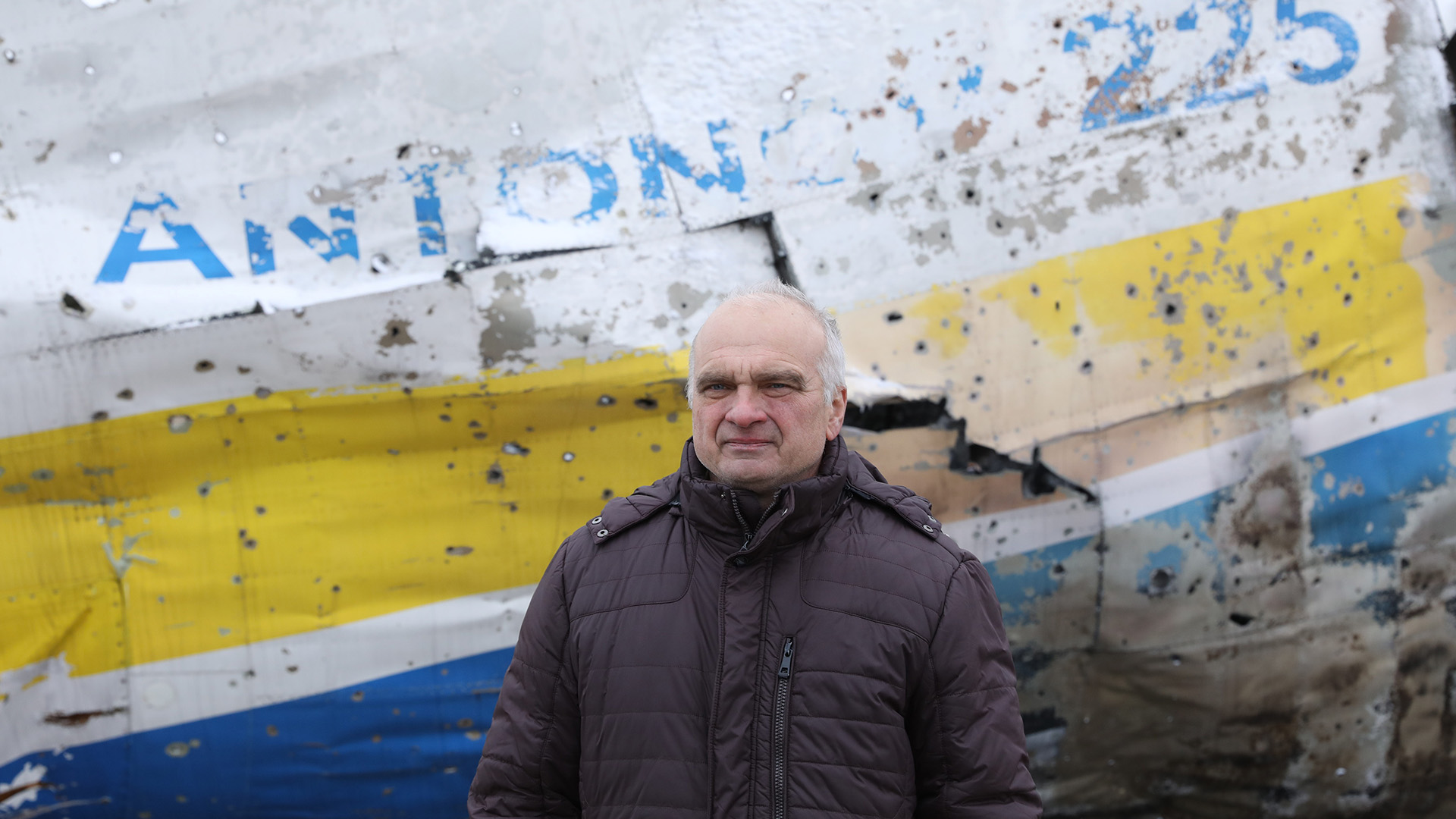 Viacheslav Denysenko, chief radio engineer at Antonov International airport who took refuge in... [Photo of the day - February 2023]