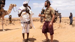 Hazen meets up for the camel train.... [Photo of the day - 28 NOVEMBER 2023]
