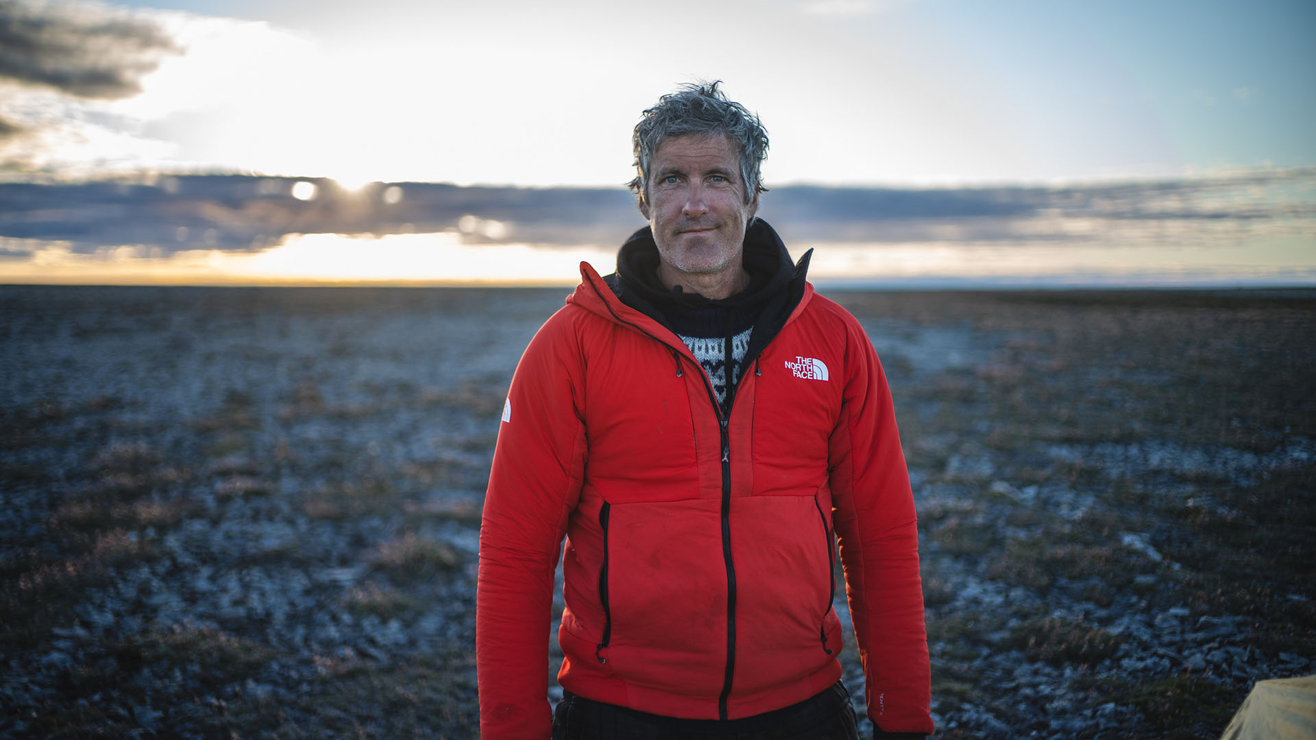 Explorer Mark Synnott poses for a portrait in King William Island, Nunavut, Canada. He is part... [Photo of the day - December 2023]