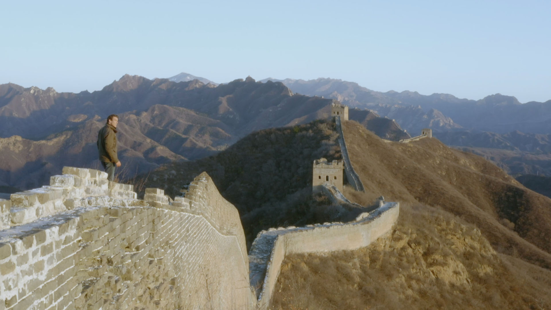 Allan Maca looking out from the Great Wall of China at Jinshanling. This is from Ancient China... [Photo of the day - January 2024]