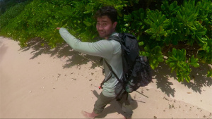 John Chau walking on the beach in... [Photo of the day -  4 MARCH 2024]