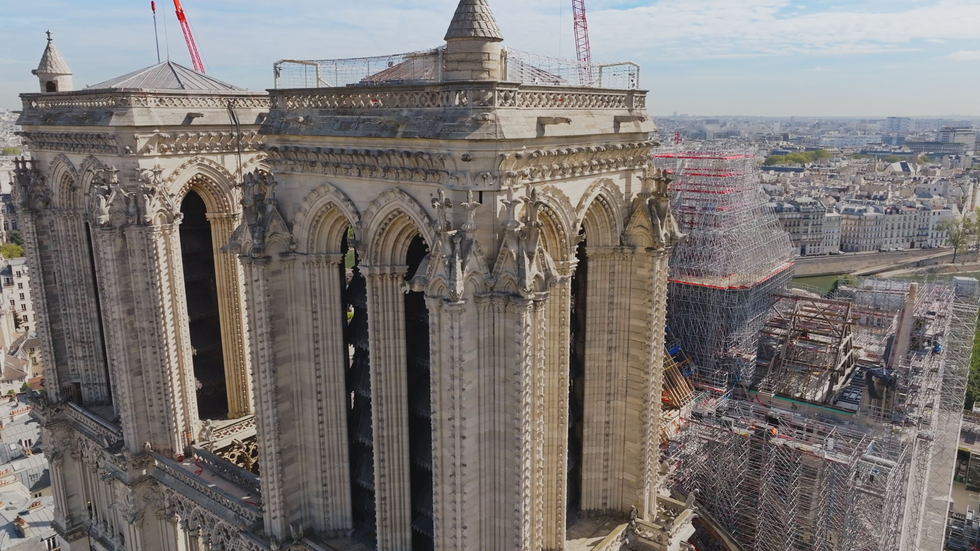 Hundreds of workers are in an ambitious race to restore this medieval masterpiece in time for a... [Photo of the day - April 2024]