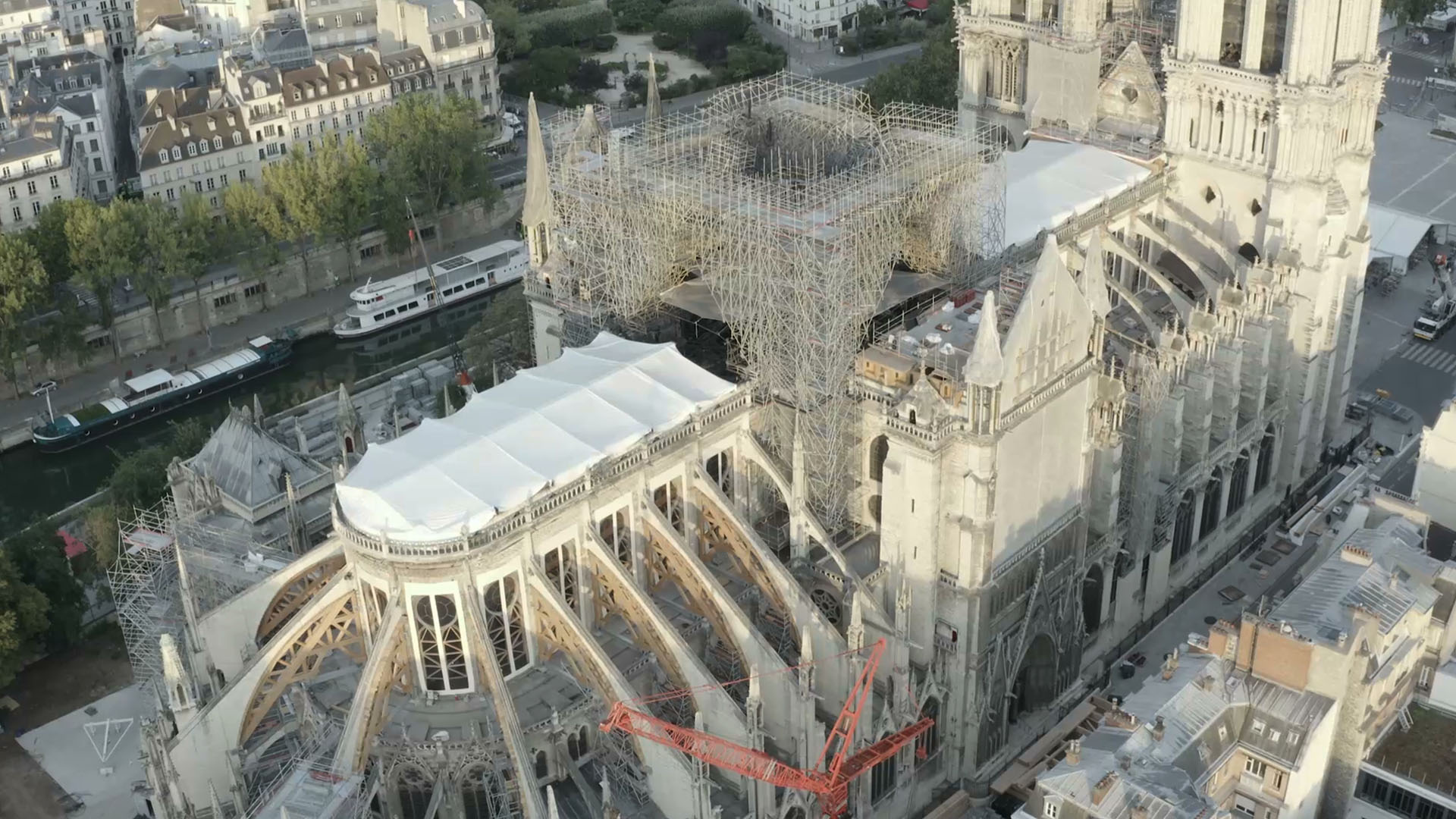 The Notre Dame Cathedral. This is from Saving Notre Dame. [Photo of the day - April 2024]