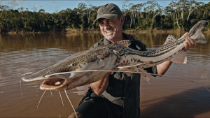 Cyril holding firewood catfish aka... [Photo of the day - 25 MAY 2024]