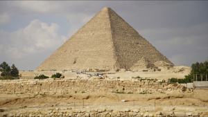 The Great Pyramid of Giza is seen... [Photo of the day -  4 JUNE 2024]