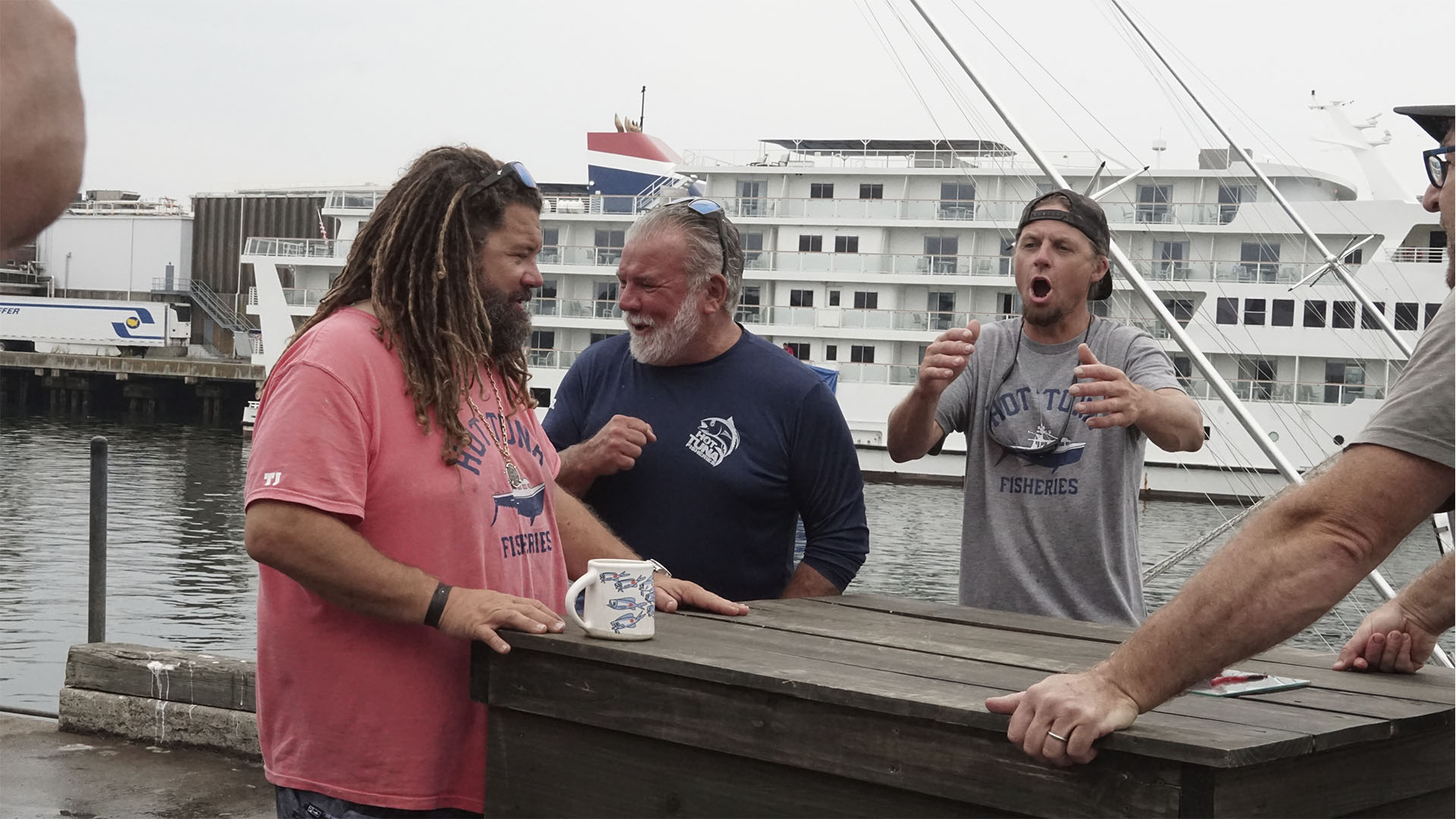 Hot Tuna (left to right) Captain TJ Ott, Co-Captain Tim Ott, Sr., First Mate Jarrett... [Photo of the day - July 2024]