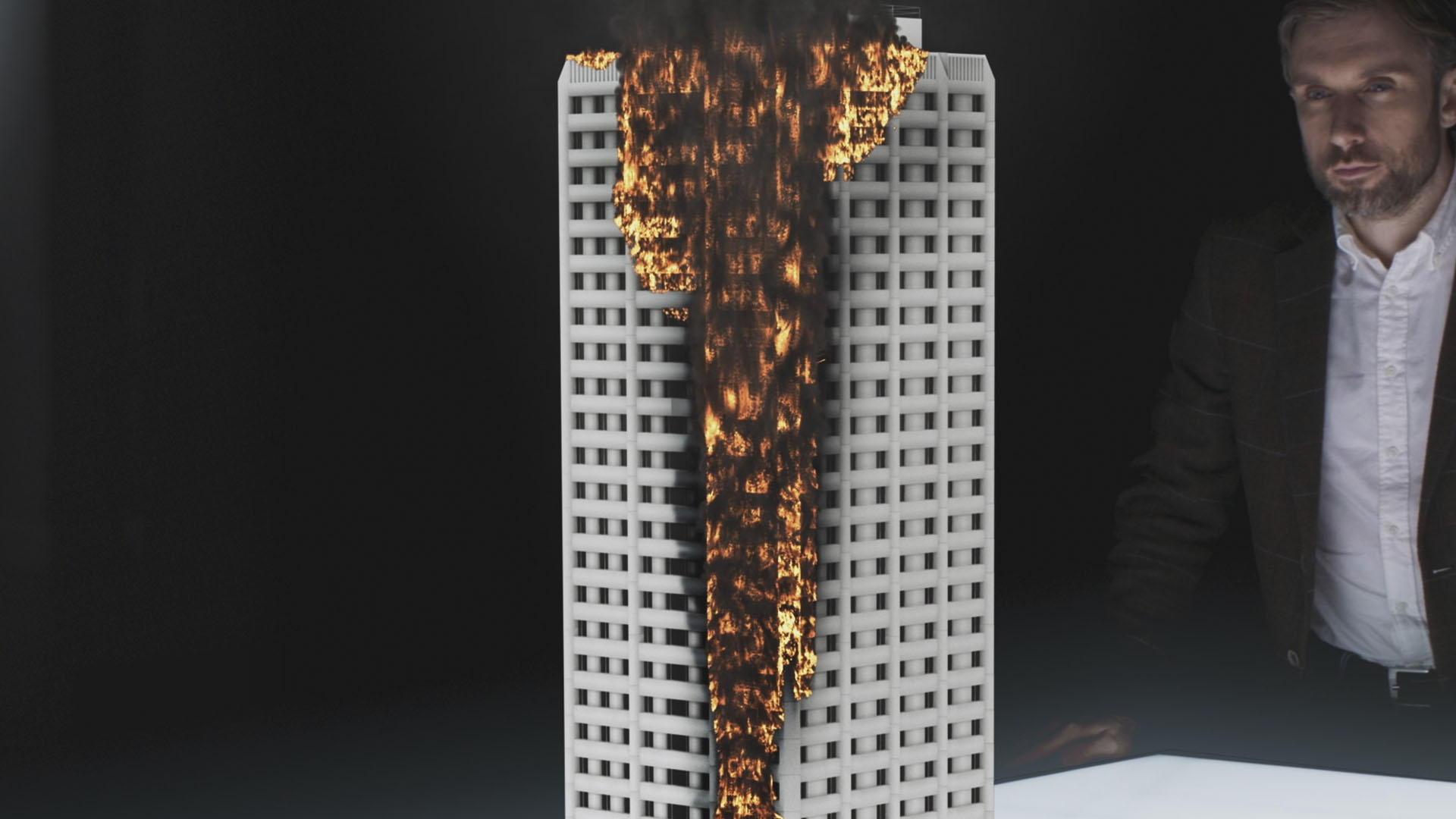 Scientist and writer Dr. Andrew Steele looks at GFX of Grenfell Tower. This is from Disaster... [Photo of the day - August 2024]