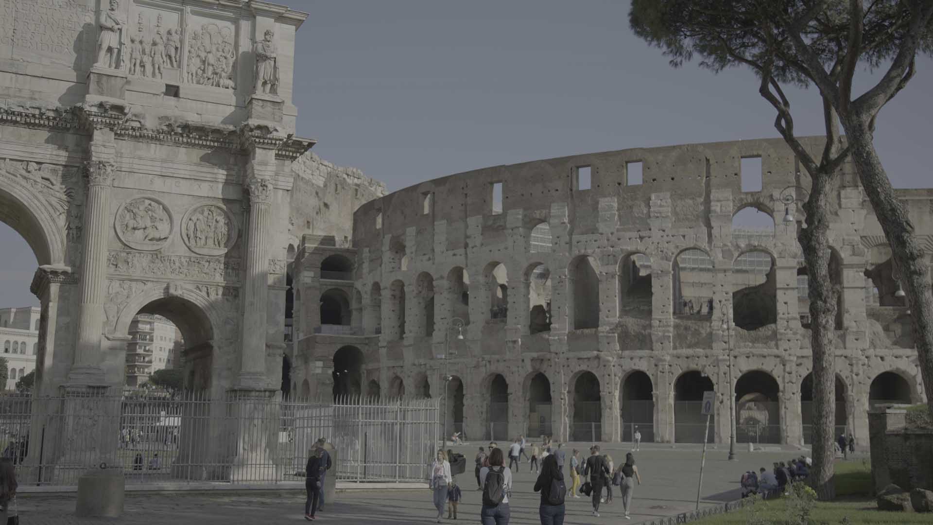 The Colosseum is pictured in Rome, Italy. This is from Lost Treasures of Rome, Season 2. [Photo of the day - نوفمبر 2024]