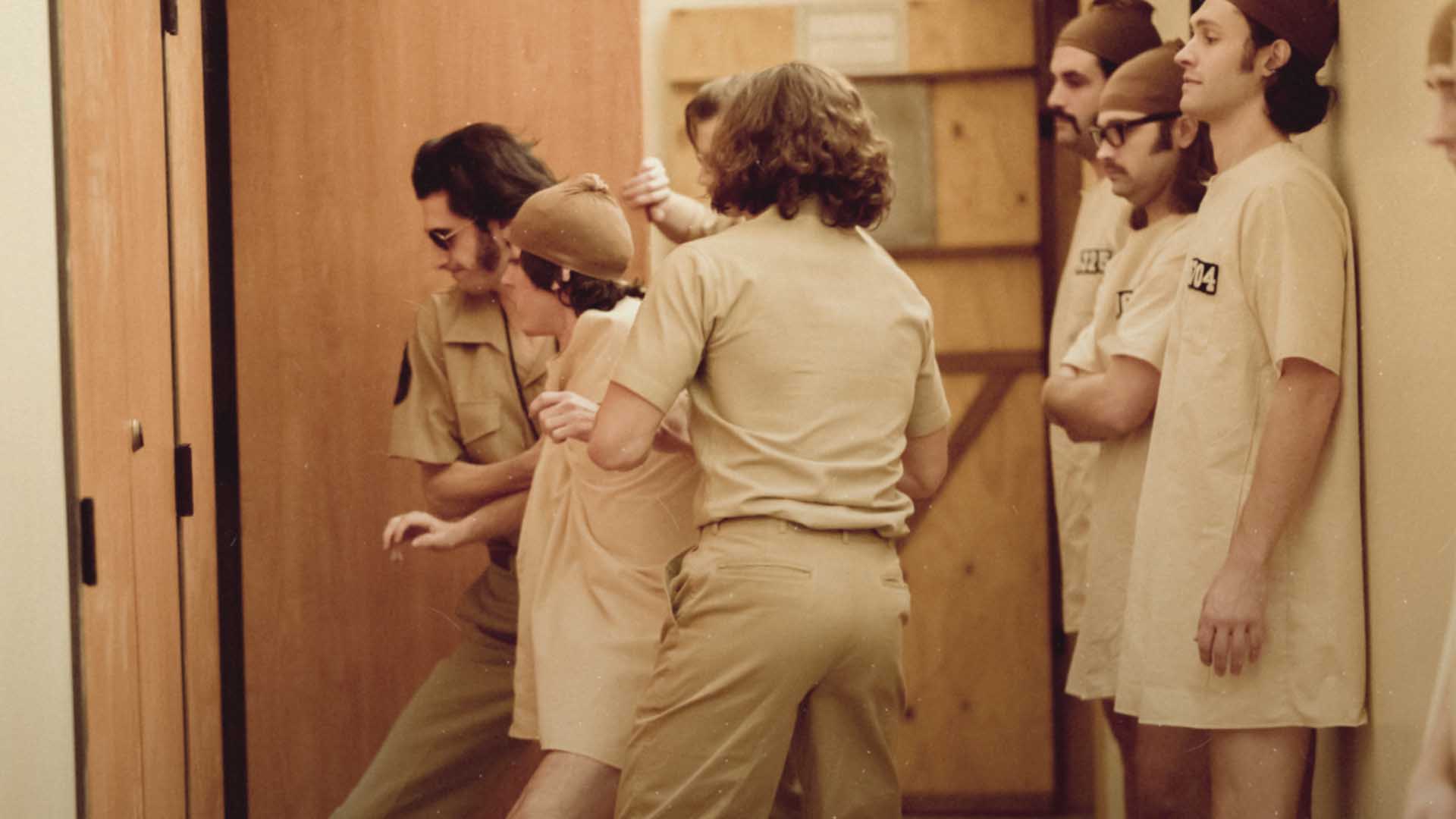 RECREATION - Stanford Prison Experiment guards throw a prisoner into the Hole. This is from... [Photo of the day - November 2024]