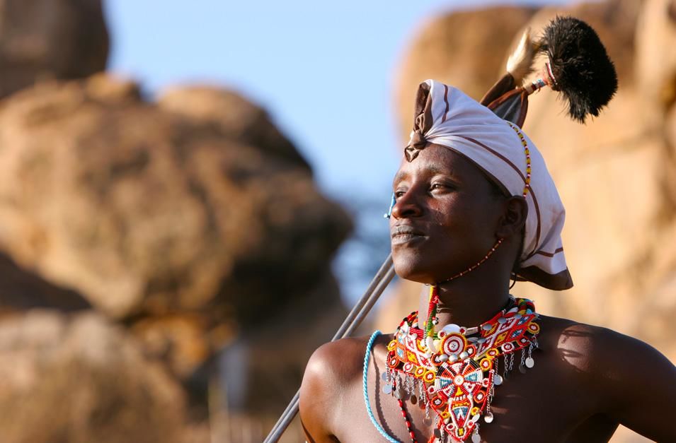 Kenya: Boni, a Maasai warrior. This image is from Warrior Road Trip. [Photo of the day - November 2012]