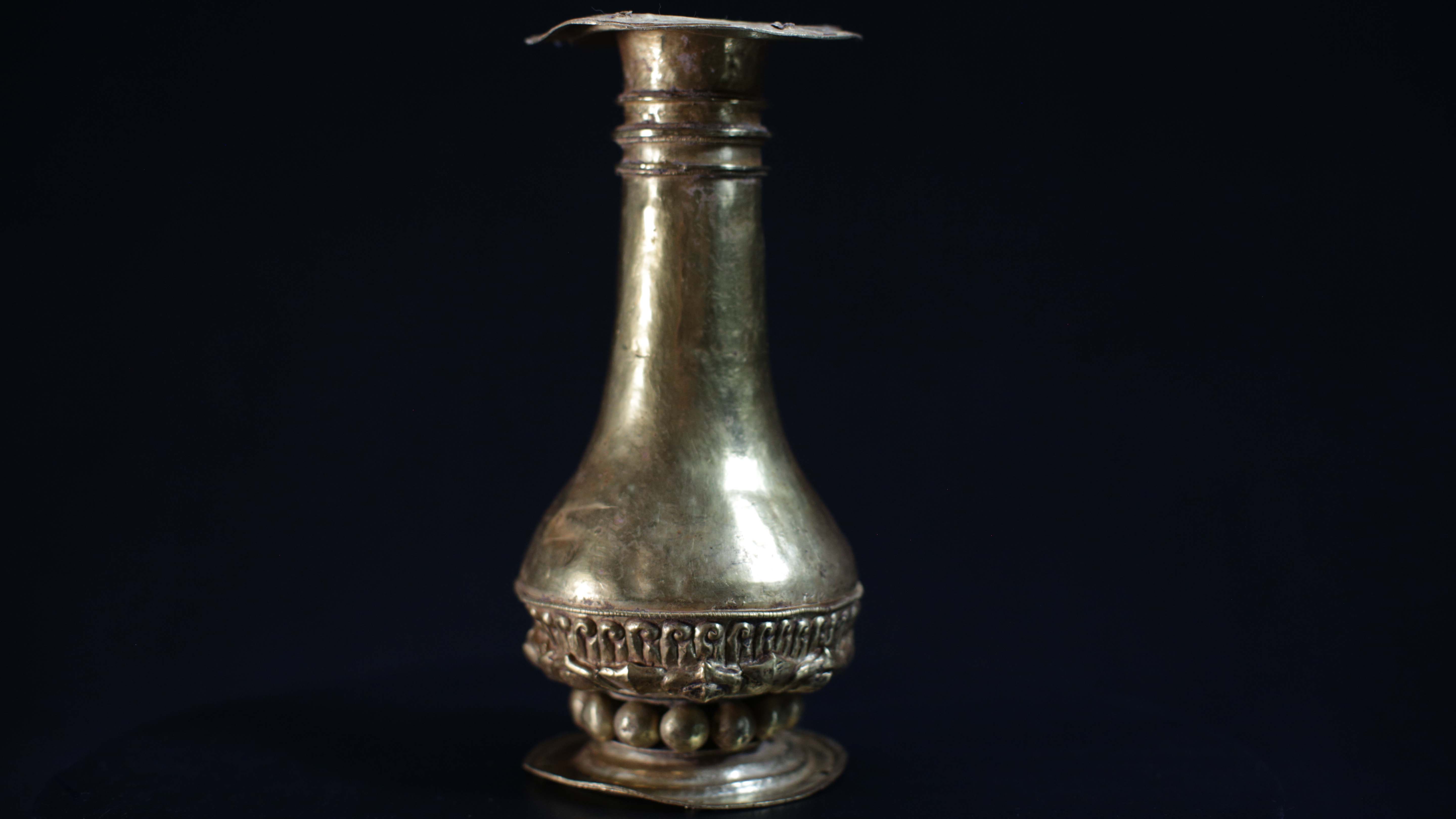 Silver vase found in Champa Kingdom. This is from Lost Treasures of Angkor Wat. [Photo of the day - January 2025]