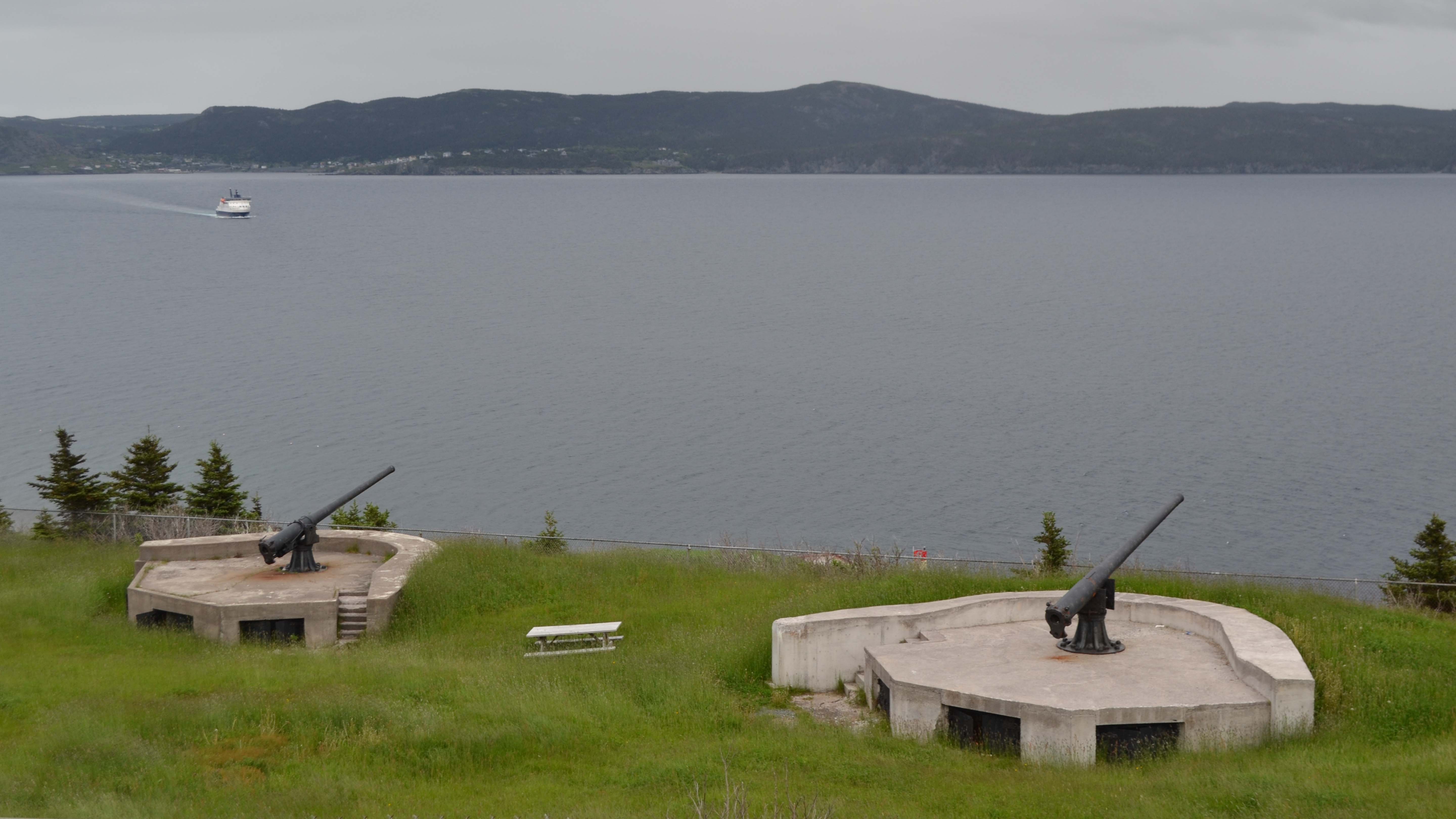 Coastal defense guns on Bell Island, Canada. MYSTERIOUS ISLANDS takes viewers on an... [Photo of the day - January 2025]