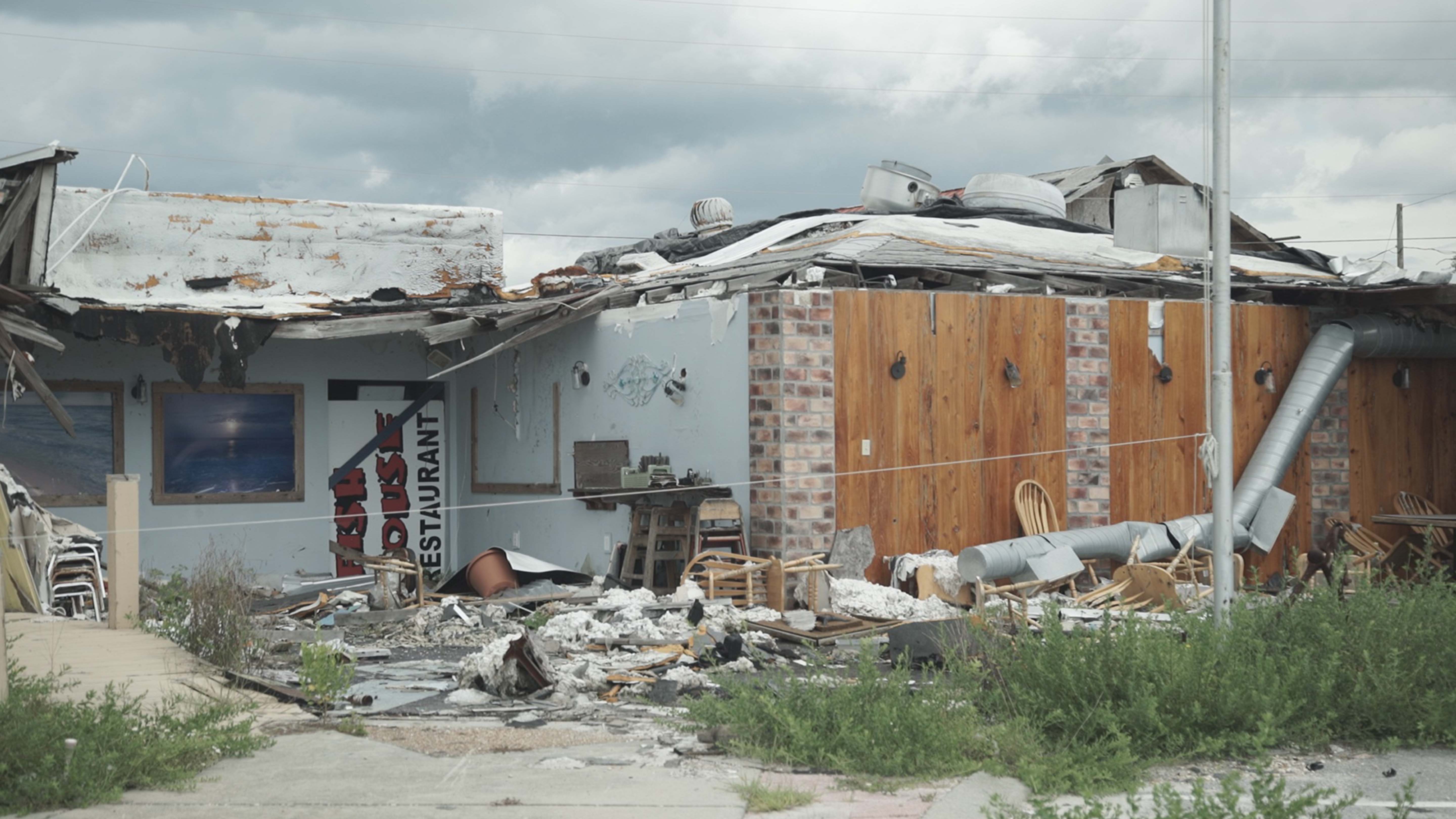 The aftermath of a Florida hurricane. This is from Mutant Weather. [Photo of the day - January 2025]