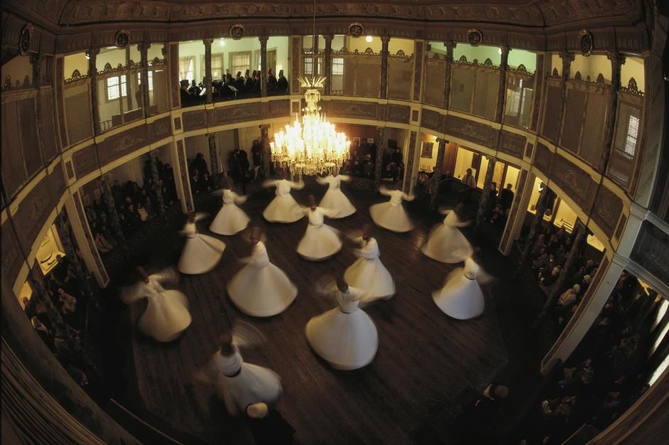 Dervishes dance to commemorate the death of their founder in 1273, Istanbul. Turkey. [Photo of the day - November 2011]
