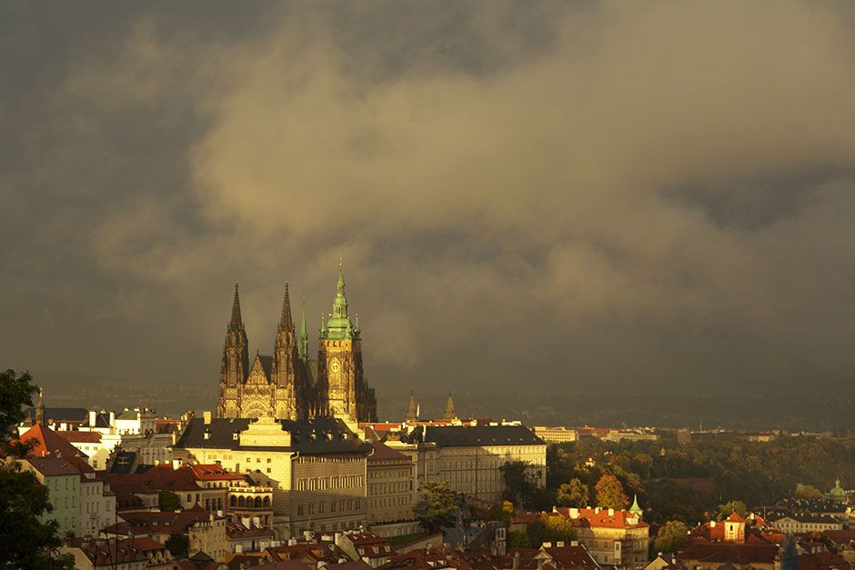 براغ، جمهورية التشيك: قلعة براغ في شمس الأصيل. هذه... [Photo of the day - أغسطس 2014]