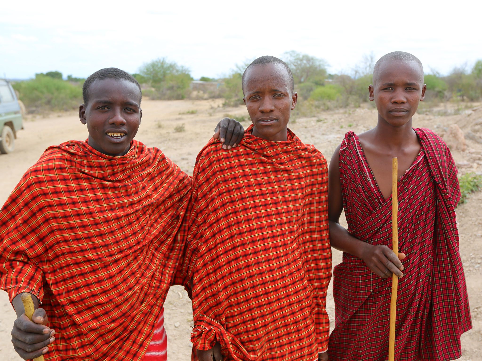 أروشا، تنزانيا: رجال قبيلة ماساي. هذه الصورة مأخوذة... [Photo of the day - مارس 2016]