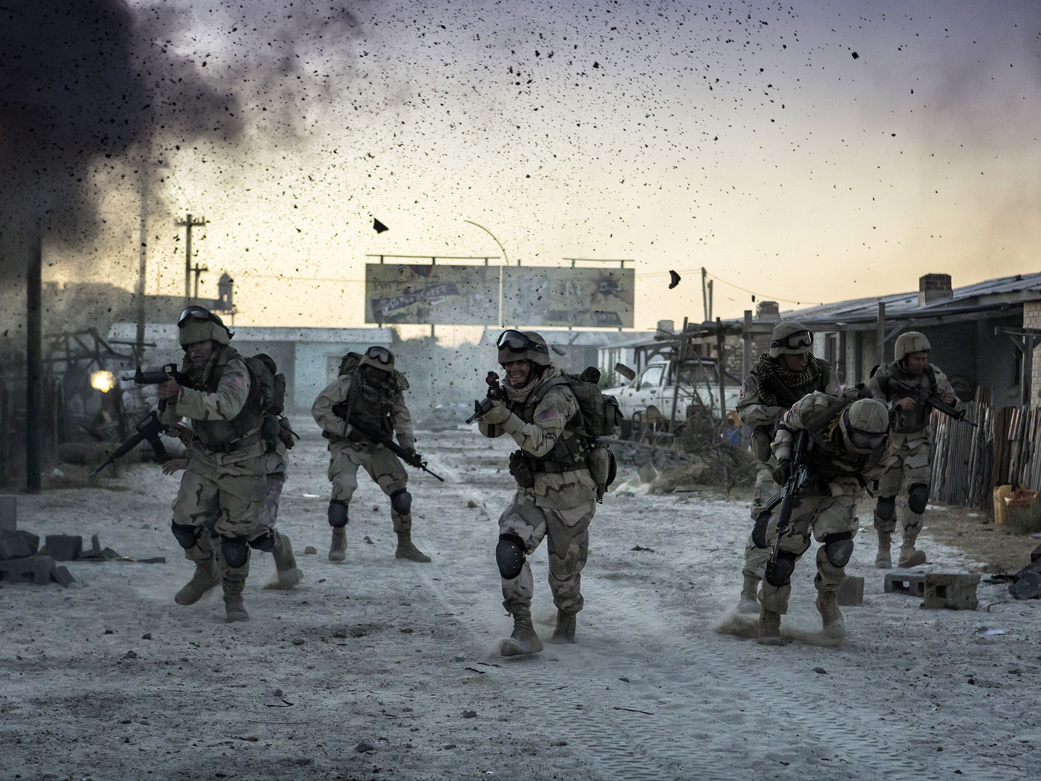 Cape Town, South Africa: Task force during battle. This image is from No Man Left Behind. [Photo of the day - July 2016]