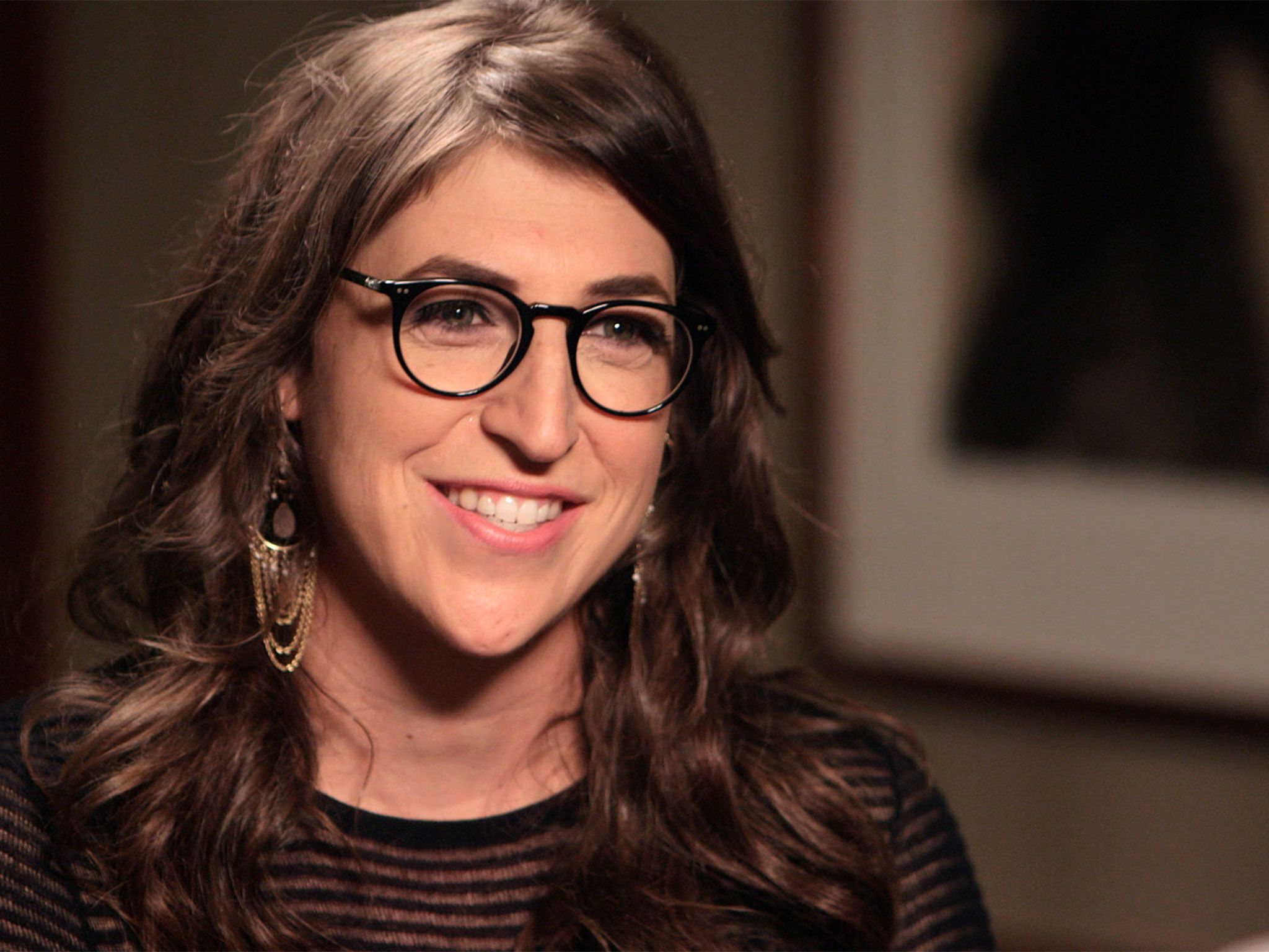 New York, N.Y.- Mayim Bialik during her interview with Neil deGrasse Tyson. This image is from... [Photo of the day - December 2016]