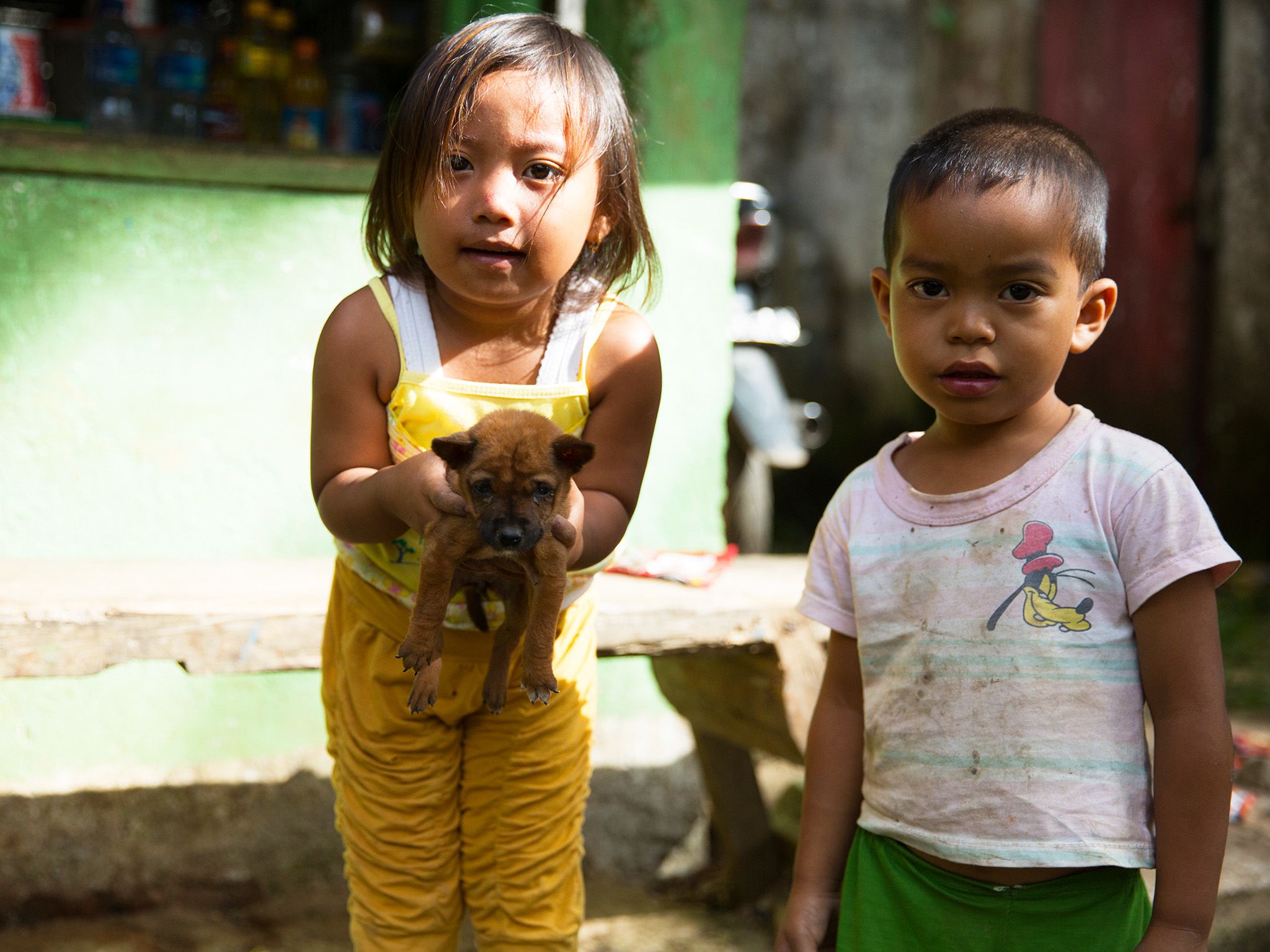 Toraja, Indonesia: Children in Sangalla, a town in the Toraja region of South Sulawesi, make... [Photo of the day - April 2017]