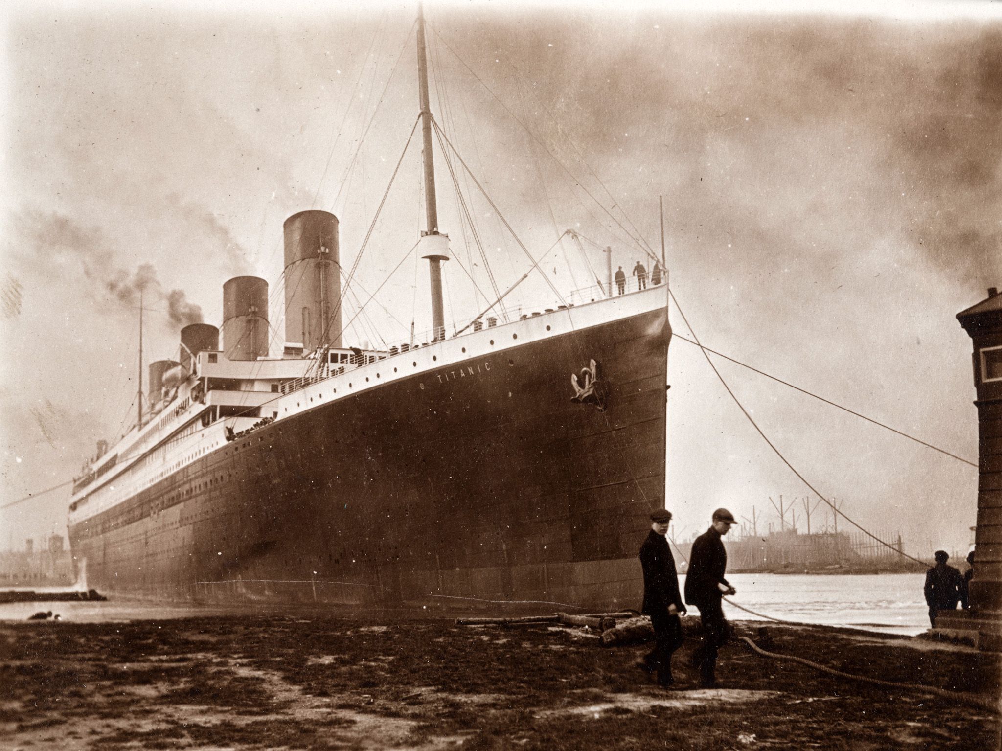 تيتانك في بلفاست. هذه الصورة مأخوذة من برنامج Titanic's... [Photo of the day - ديسمبر 2017]