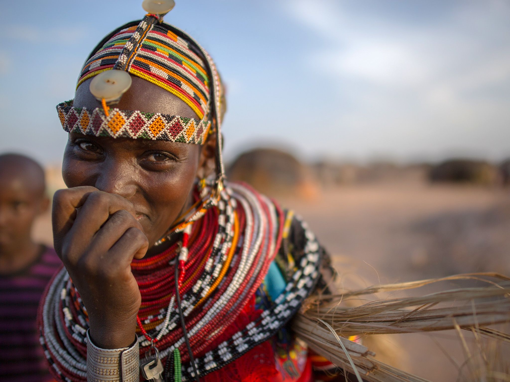 كينيا:  صورة لامرأة مبتسمة من قبيلة رندايل. هذه... [Photo of the day - ديسمبر 2018]