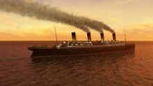 Titanic in CGI show