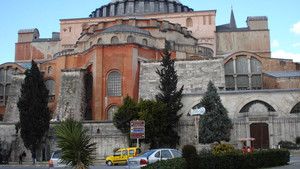 Istanbul's Hagia Sophia 聖索菲亞大教堂 照片