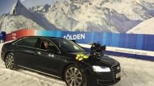 Audi A8 show