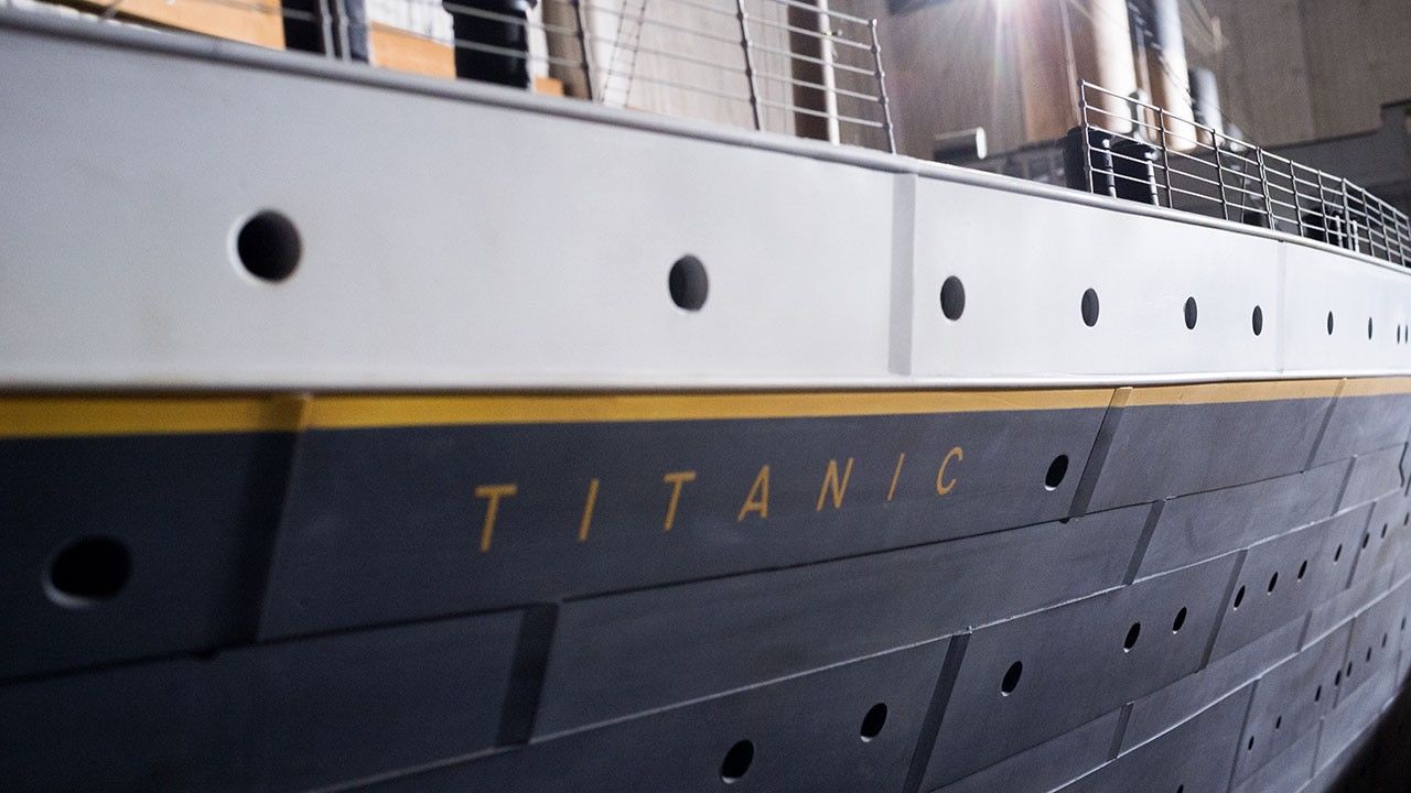 titanic tour james cameron