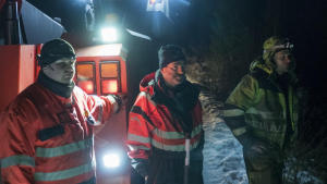 فريق إنقاذ الطرق الجليدية: مخاطر الطريق السريع صورة
