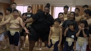 Sumo Wrestling In Japan photo