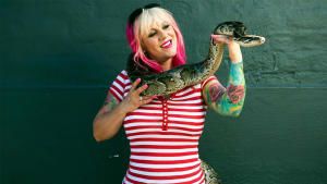 Snakes In The City: Snake Charmer show