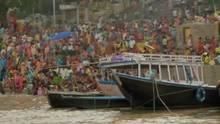 The Ganges at Varanasi show